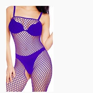 Sexy Bodystocking Lingerie Bodysuit 💜